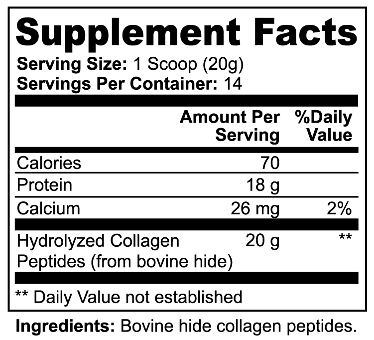 CoreFlex Collagen: Grass-Fed