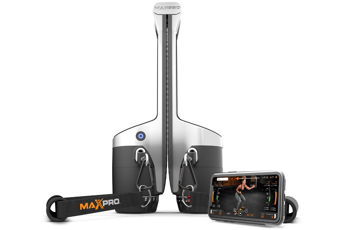 Maxpro | At Home Portable Exercise Machine | Cables, Bench, Weights ...